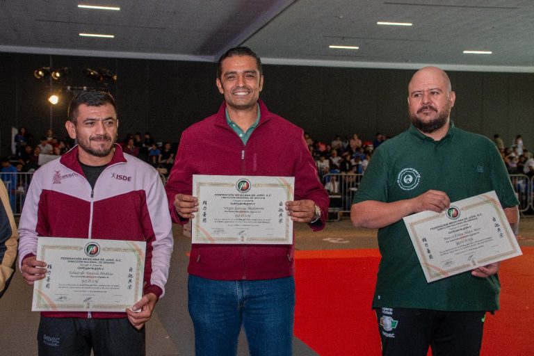 Federación de Judo reconoce a judokas en torneo nacional