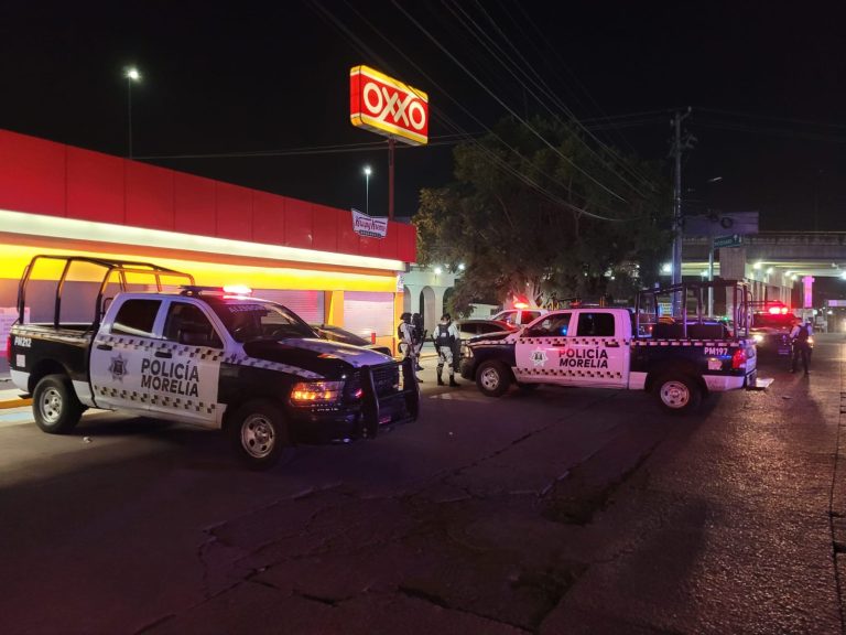 Hombre es herido por asaltante cerca de la Macroplaza Estadio de Morelia