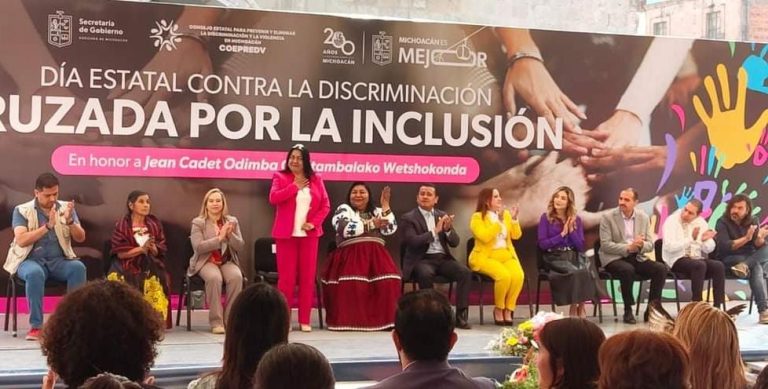 En Michoacán no hay cabida a la discriminación ni la violencia, coinciden autoridades