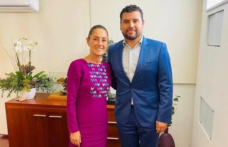 Morenistas michoacanos celebran arribo de Sheinbaum como presidenta