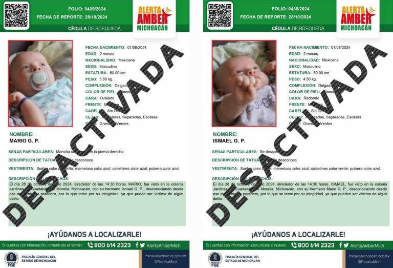 Mujer inventa secuestro de gemelos para reunirse con ex pareja sentimental