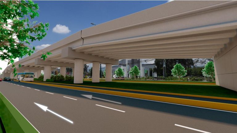 Hoy se abre el paso superior del distribuidor de Villas del Pedregal