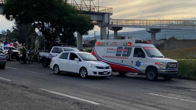 Transeúnte muere atropellado junto a puente peatonal en Morelia