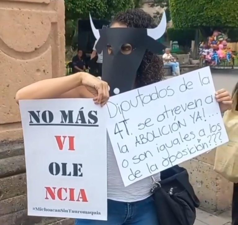 Suspensión de corridas en Morelia, exigen antitaurinos