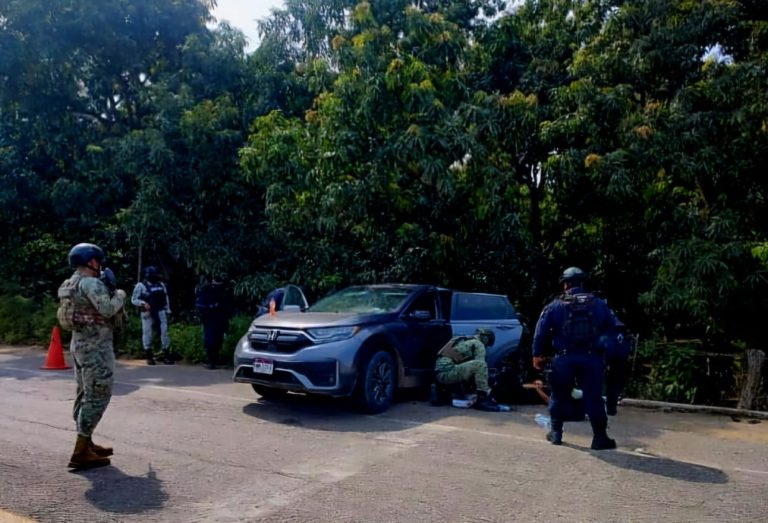 Tres presuntos delincuentes heridos al enfrentarse a balazos contra la Guardia Nacional en LC