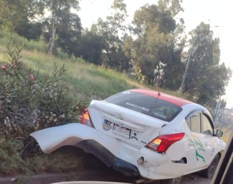 Se registra carambola vehicular en la avenida Morelos Norte de Morelia