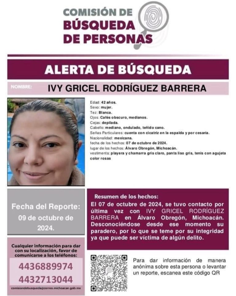 ALERTA DE BÚSQUEDA
