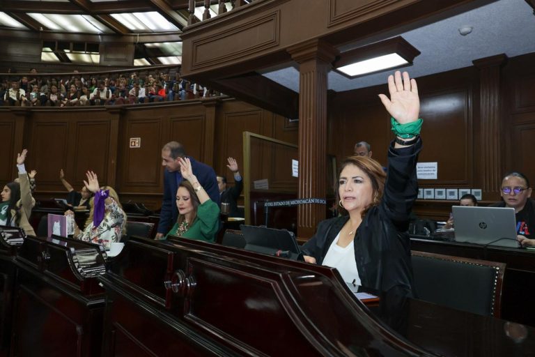 Congreso de Michoacán aprueba despenalización del aborto