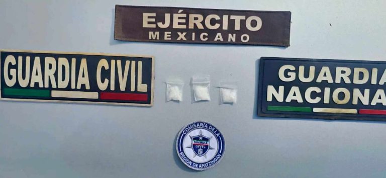 Detienen a objetivo delincuencial, en Apatzingán