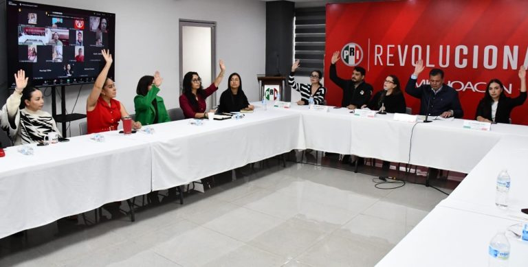 Realizan Sesión Extraordinaria de la Comisión Política Permanente del Consejo Político Estatal  del PRI