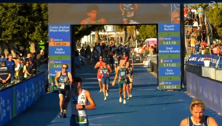 Integrante del equipo Squirtles-IMCUFIDE, en Top 30 del Mundial de Triatlón en España