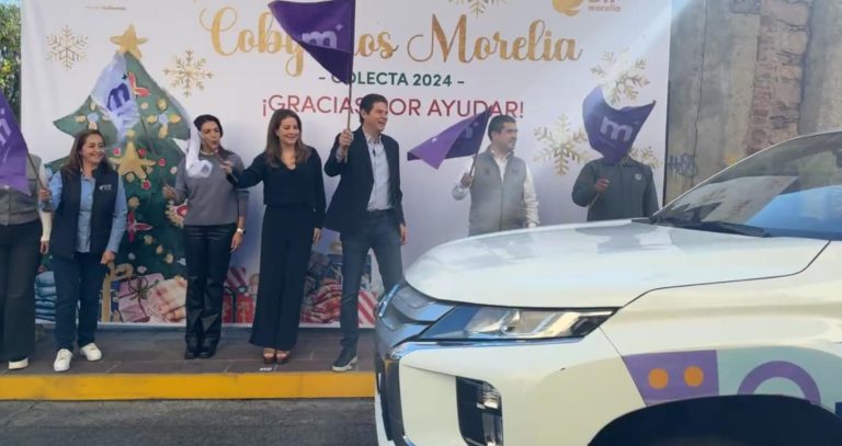 Sale primer envío de cobijas a tenencias de Morelia; «hay muchas familias qué cobijar»: alcalde