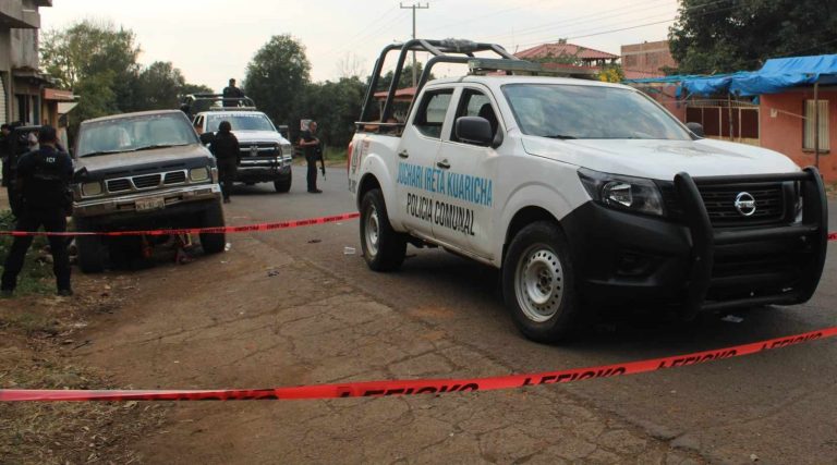 Emboscan a Guardia Civil en Tarecuato; hay un oficial muerto y dos heridos