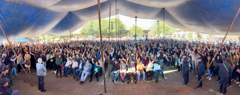El IEM cumple sentencia del TEEM y realiza consulta en la comunidad de Nahuatzen