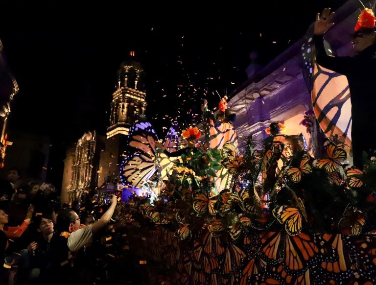 Danzas, catrinas, música y tradiciones michoacanas conquistan Zacatecas
