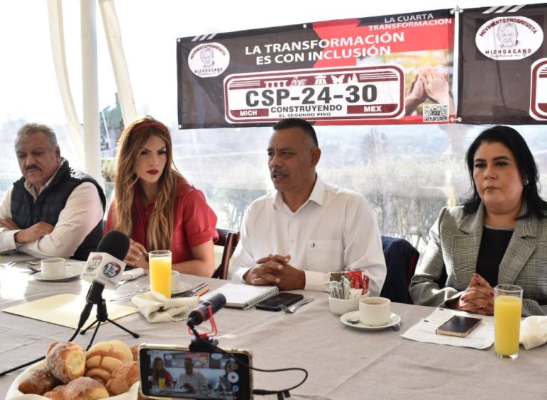 Movimiento Progresista Michoacano llama a consolidar la 4T