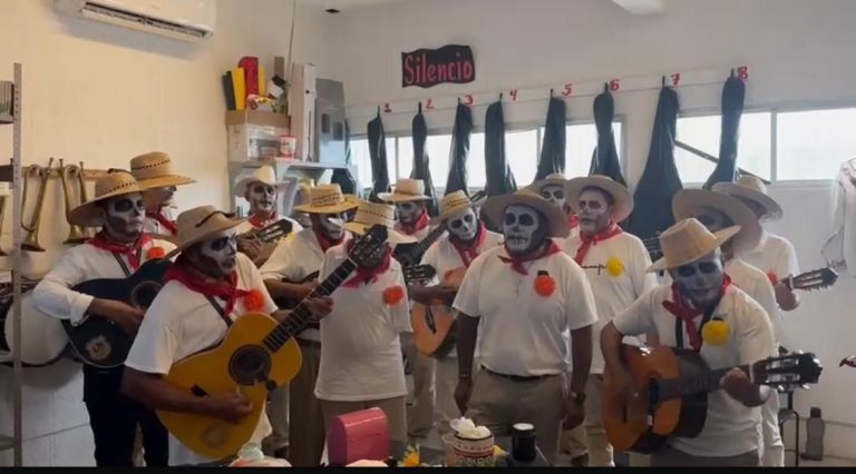 Así celebran en penales de Michoacán la Noche de Muertos