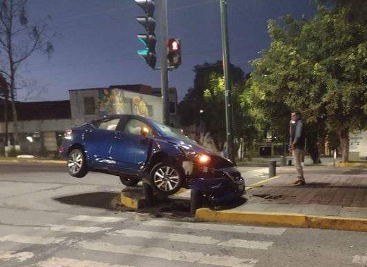 Se registran 2 choques vehiculares en distintos puntos de Morelia
