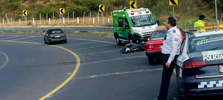 Se accidentan 2 motociclistas en distintos puntos de Morelia