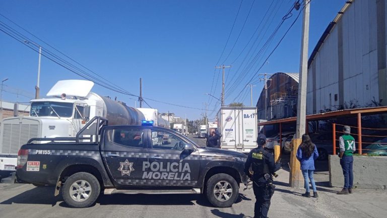 Se registra fuga de amoníaco en hielera de la colonia Industrial de Morelia