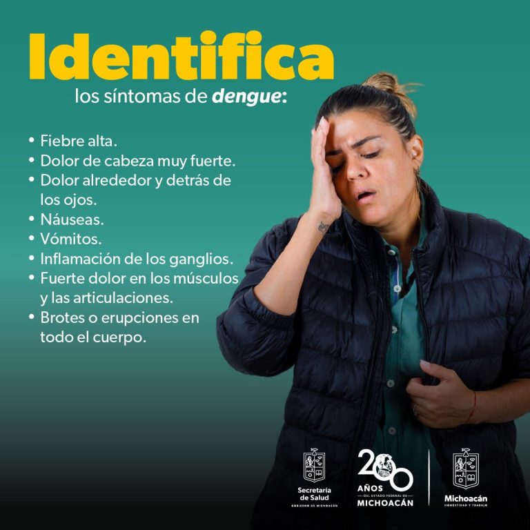 ¿Cómo se siente el dengue? Identifica los síntomas para pedir ayuda inmediata