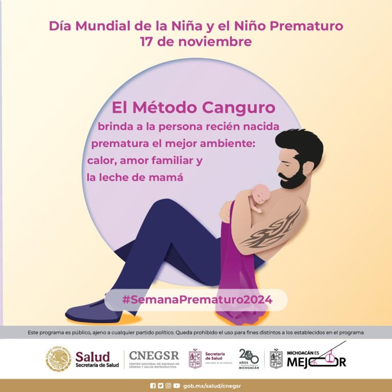 SSM se une a las acciones de concientización en el Día Mundial de la Niña y el Niño Prematuro
