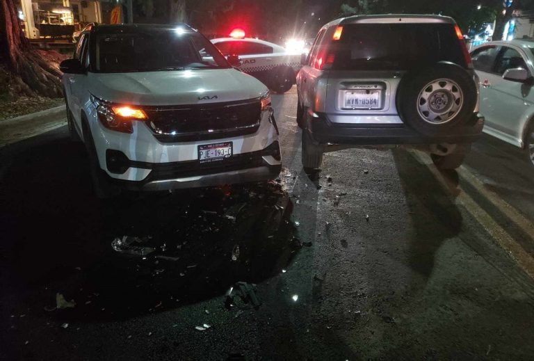 Se registran dos accidentes vehiculares en diferentes sitios de Morelia
