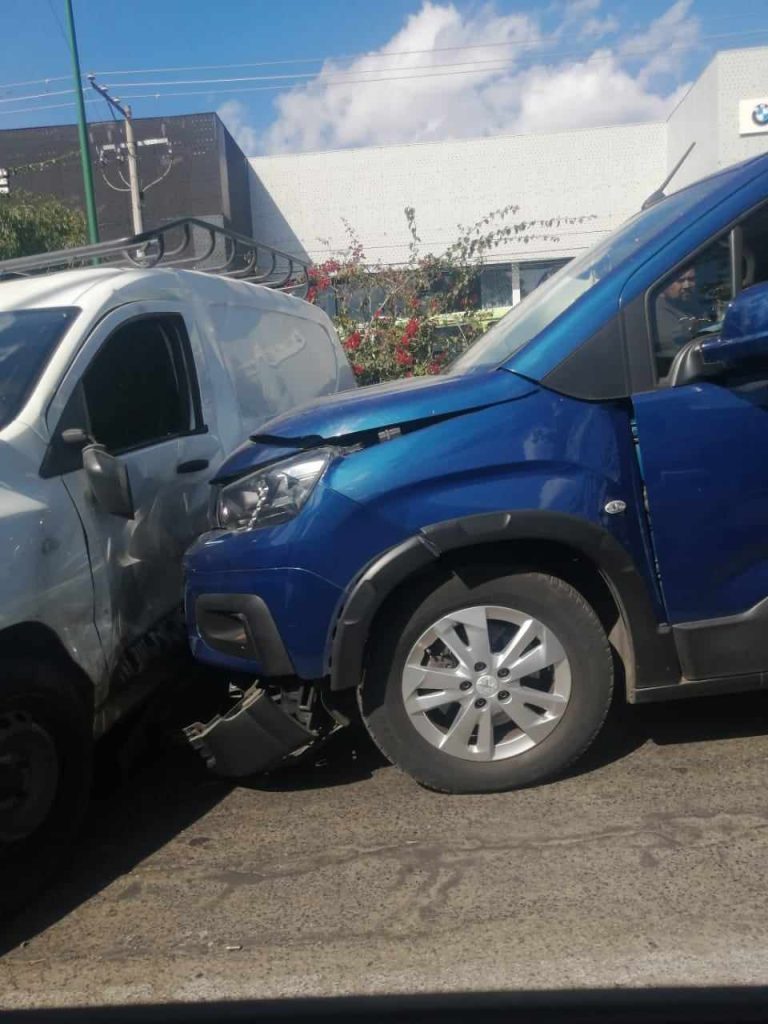 Se registran tres accidentes vehiculares en diferentes sitios de Morelia
