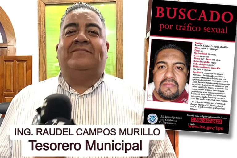 Tesorero de Tacámbaro, acusado de trata de personas en EU