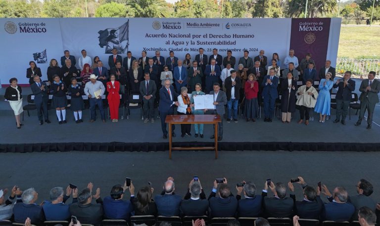 Acceso al agua y tecnificación de riego, prioridades del Plan Nacional Hídrico: Bedolla