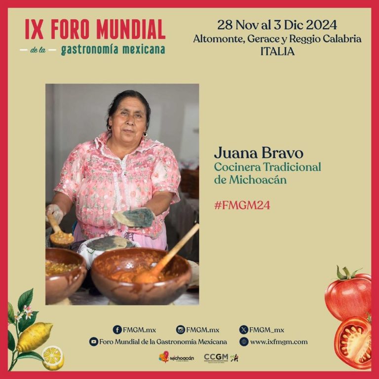Cocineras tradicionales de Michoacán alistan los fogones para foro gastronómico en Italia