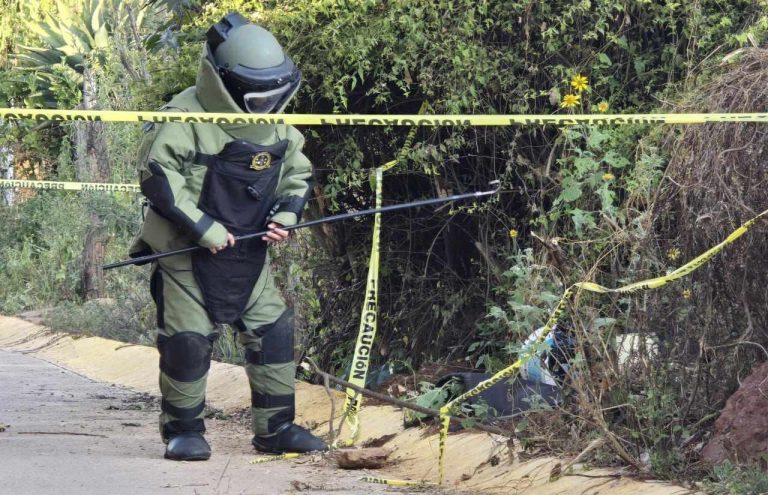 Guardia Civil desactiva artefacto explosivo improvisado en Tangamandapio