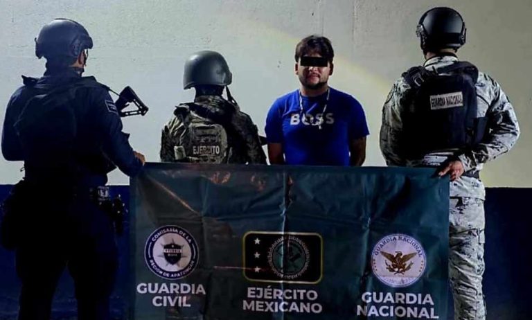 Detiene a facebukero de Apatzingán en posesión de un arma corta