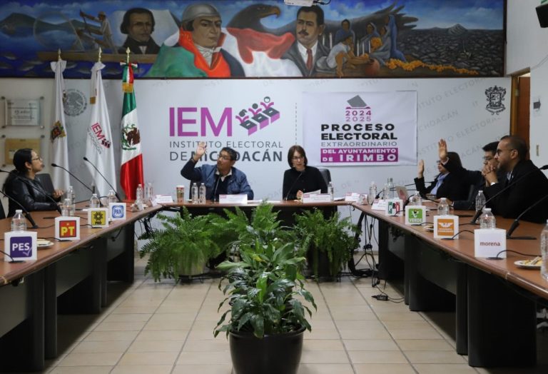 Optimiza IEM el flujo de información del PREP para la elección extraordinaria en Irimbo este 8 de diciembre