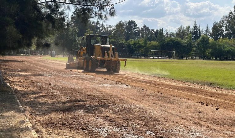 Rehabilitan pista de atletismo ‘Bertín Aguilar’ de Unidad Morelos-INDECO