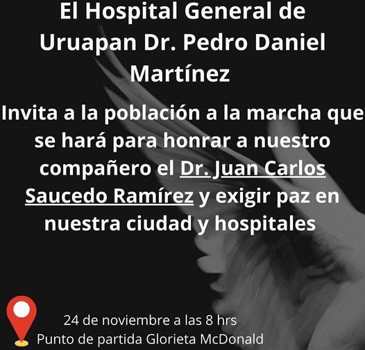 Marcharán este domingo en Uruapan  ante ola de violencia