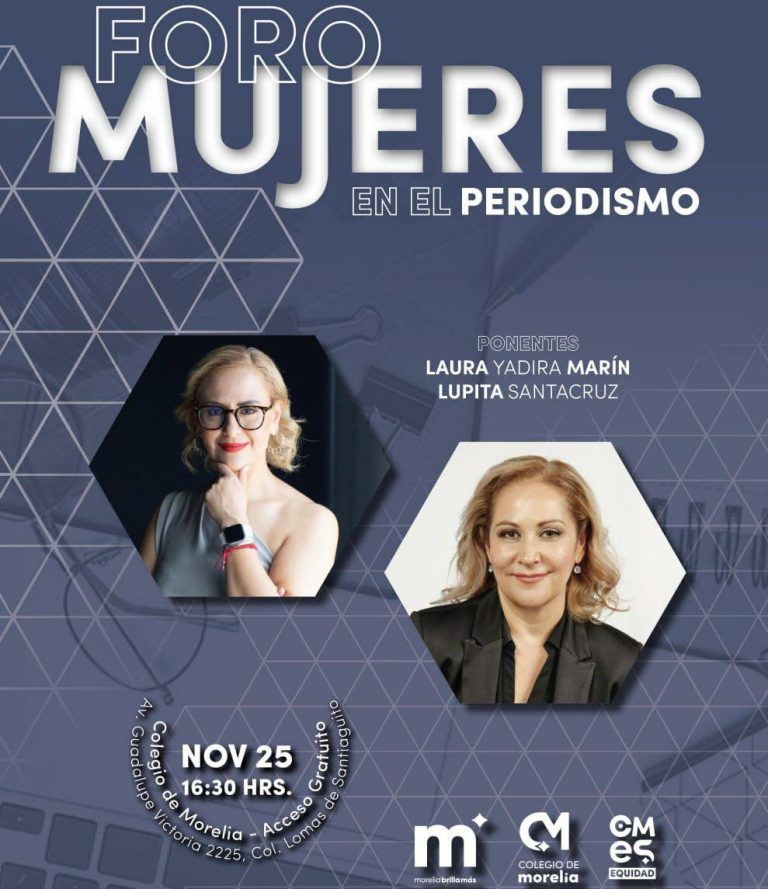 Colegio de Morelia invita al Foro ‘Mujeres en el Periodismo’