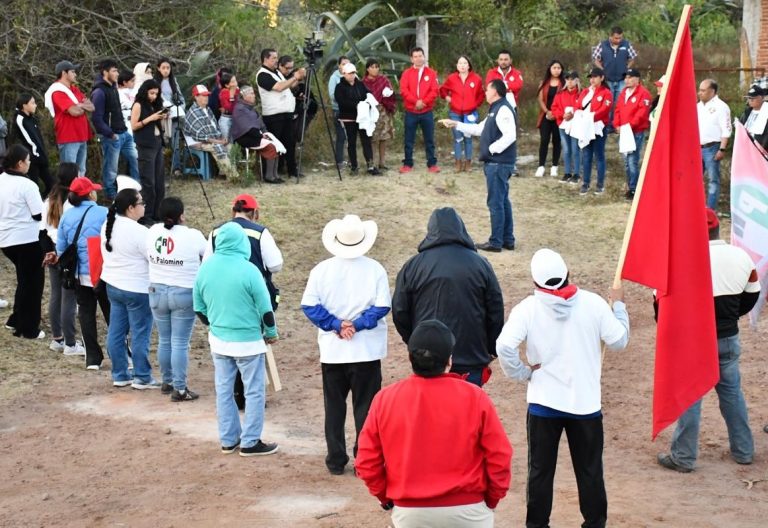 A defender la democracia y el derecho al voto, llama el PRI en Irimbo