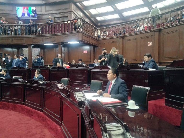 Sin quórum, se dio lectura del presupuesto 2025 en Michoacán