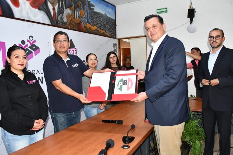 Sin precandidato y sin porras, PRI registra su apuesta por Irimbo