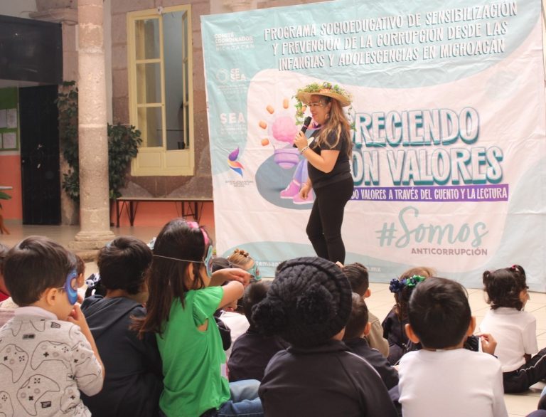 Previene SEA Michoacán la corrupción con programa socioeducativo