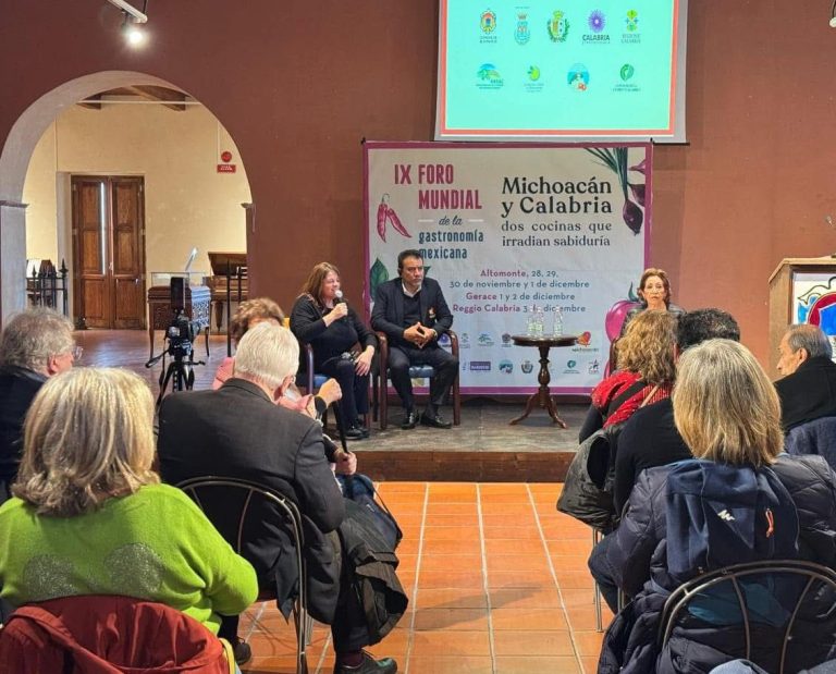Michoacán conquista el paladar de Italia en foro mundial de gastronomía