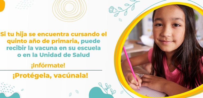 Vacuna contra el VPH a adolescentes en 364 centros de salud