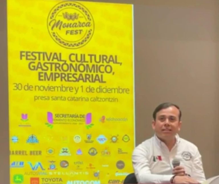 Anuncian Monarca Fest que conjunta la empresa, gastronomía y la cultura, en Uruapan