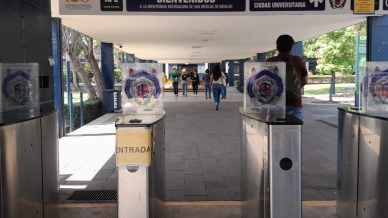 Blindan acceso a Ciudad Universitaria para dar seguridad a comunidad nicolaita
