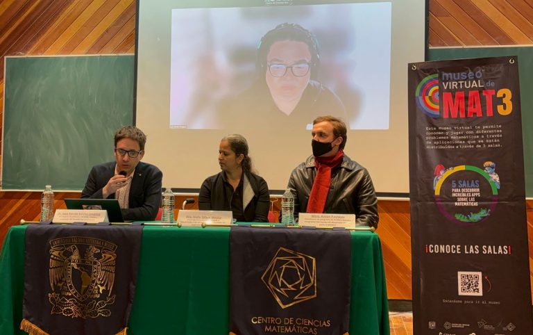 Se presenta en Michoacán el Museo Virtual de Matemáticas desde el Centro de Ciencias Matemáticas de la UNAM