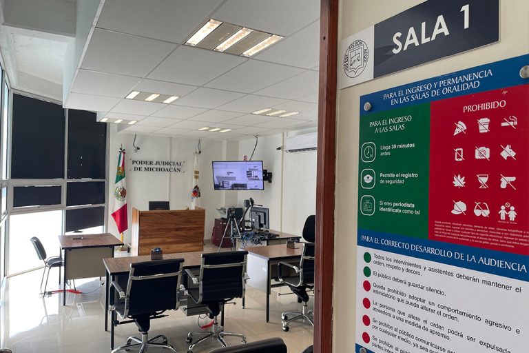 Realizan juezas y jueces orales penales del PJM más de 2 mil audiencias durante noviembre