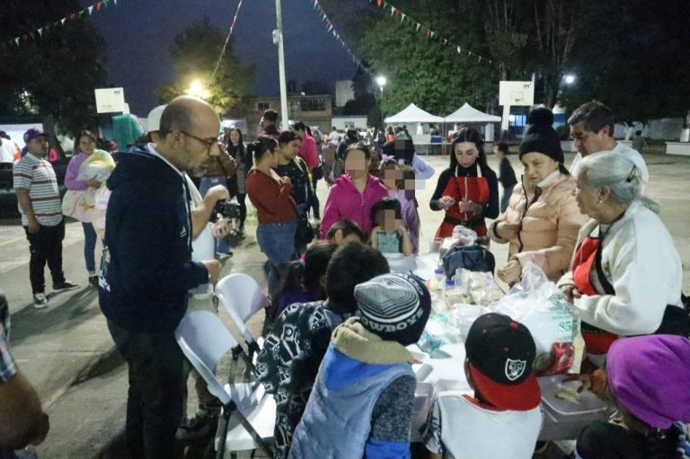 Gobierno de Morelia lleva gran posada a las colonias Trincheras y Socialista