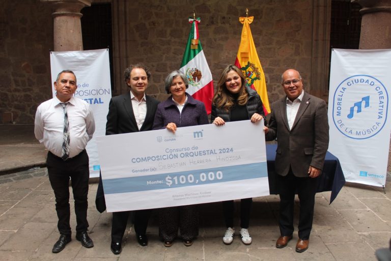 Pieza ‘De Pantitlán a Tacubaya’ gana Concurso de Composición Orquestal ‘Morelia Ciudad Creativa de la Música 2024’