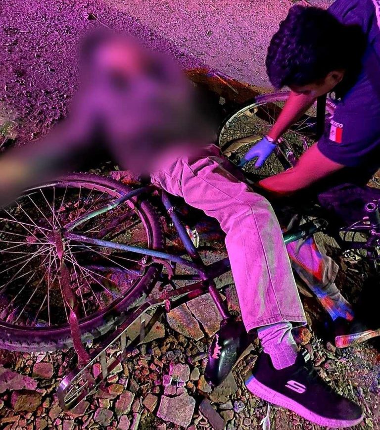 Hallan a ciclista muerto en las calles de Sahuayo